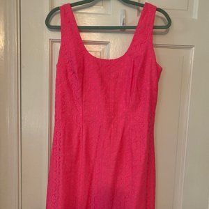 Lilly Pulitzer - Hot pink lace dress
